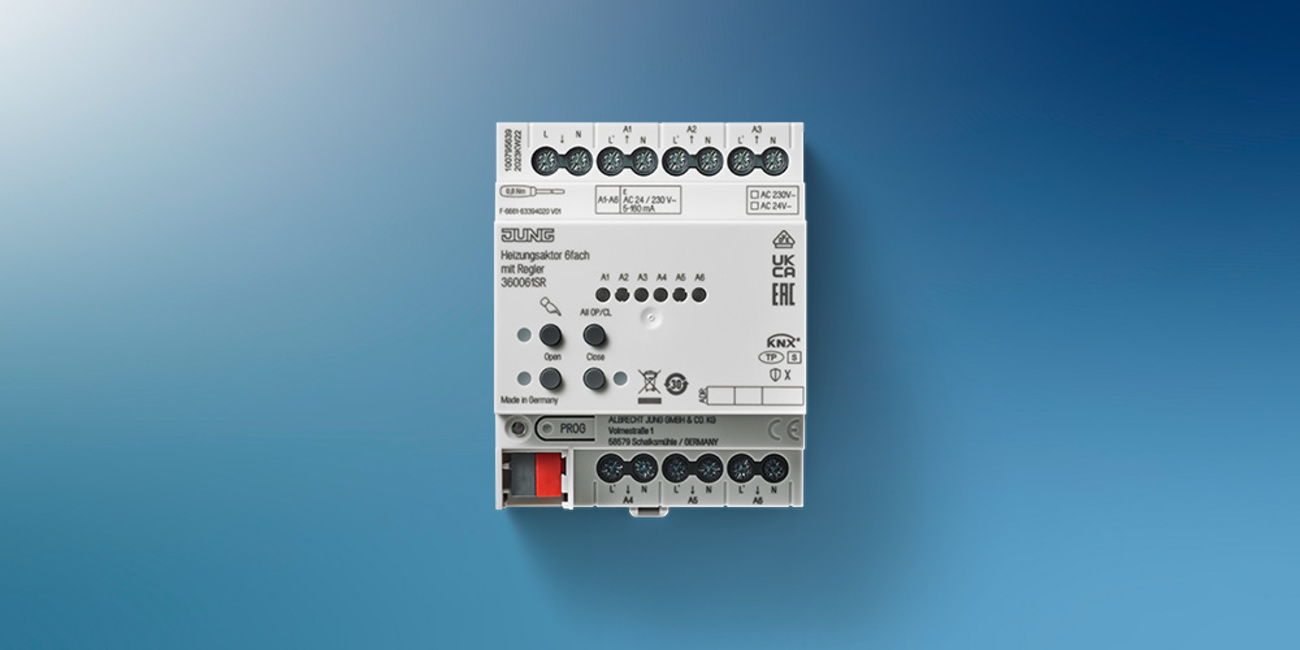 KNX Heizungsaktor 6-fach bei Elektro- und Hausservice Krüger in Leipzig