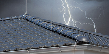 Äußerer Blitzschutz bei Elektro- und Hausservice Krüger in Leipzig